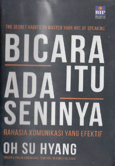 Bicara Itu Ada Seninya